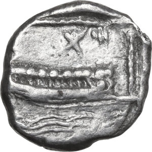reverse: Phoenicia - Arados.  Uncertain king (Circa 440-420 BC).. AR Third Shekel