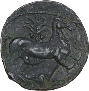 reverse: Zeugitania, Carthage. AE 23 mm, 210-202 BC