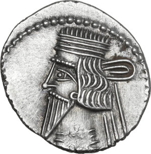 obverse: Kings of Parthia.  Pakoros (78-120).. AR Drachm, Ekbatana mint