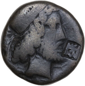 obverse: Kings of Characene.  Attambelos IV (AD 54/5-64/5). BI Tetradrachm. Charax-Spasinu mint