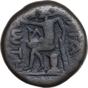 reverse: Kings of Characene.  Attambelos IV (AD 54/5-64/5). BI Tetradrachm. Charax-Spasinu mint