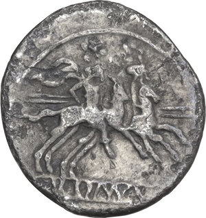 reverse: Anonymous. AR Sestertius, uncertain Campanian mint (Casta Claudiana?), 215 BC