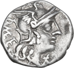 obverse: Q. Caecilius Metellus. AR Denarius, 130 BC