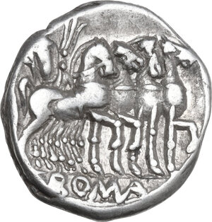 reverse: Q. Caecilius Metellus. AR Denarius, 130 BC