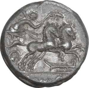 reverse: M. Cipius M.f.. AR Denarius, 115 or 114 BC