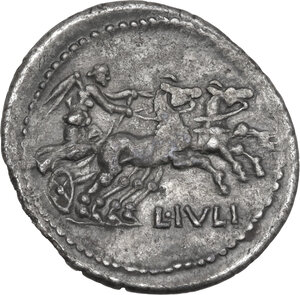 obv: L. Iulius.. AR Denarius, 101 BC
