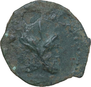 obverse: L. Calpurnius Piso Frugi. AE As, 90 BC