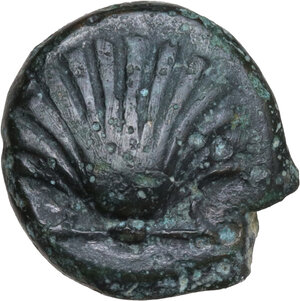 obverse: Southern Apulia, Tarentum. AE 14.5 mm, c. 275-200 BC