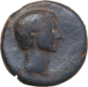 obverse: Augustus (27 BC - 14 AD)  . AE 27 mm. Asia Minor, uncertain mint, c. 30 BC(?)