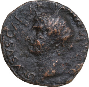obverse: Drusus, son of Tiberius (died 23 AD).. AE As, Rome mint, 22-23
