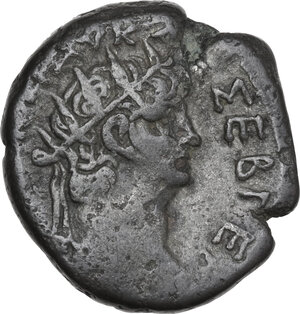 obverse: Nero (54 68).. BI Tetradrachm, Alexandria mint (Egypt), dated RY 12 (65-66)