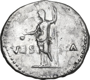 reverse: Vespasian (69-79).. AR Denarius, Rome mint, 72-73