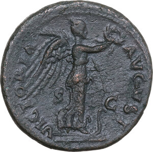 reverse: Titus as Caesar (69-79).. AE As, 73 AD