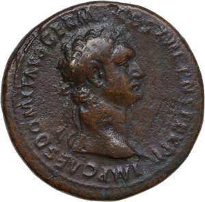 obverse: Domitian (81-96).. AE Sestertius, Rome mint, 92-94