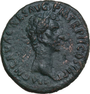 obverse: Nerva (96-98).. AE As, Rome mint, 97 AD