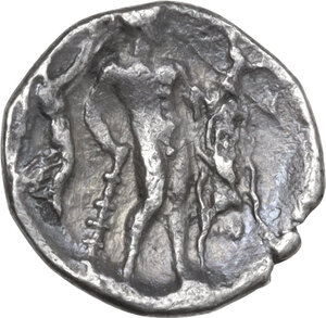 reverse: Southern Lucania, Heraclea. AR Diobol, 340-330 BC