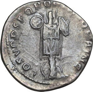 reverse: Trajan (98-117).. AR Denarius, Rome mint, 103-111