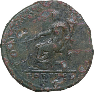 reverse: Hadrian (117-138).. AE Sestertius, Rome mint, 117 AD