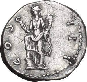 reverse: Hadrian (117-138).. AR Denarius, Rome mint, 126-127