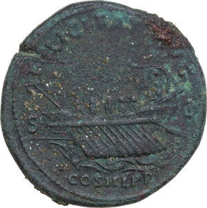 reverse: Hadrian (117-138).. AE Sestertius, 132-134