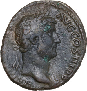 obverse: Hadrian (117-138).. AE As, 134-138