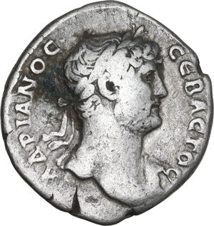 obverse: Hadrian (117-138).. AR Didrachm, Caesarea mint (Cappadocia)