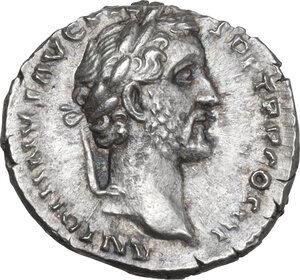 obverse: Antoninus Pius (138-161).. AR Denarius, Rome mint, 140-143