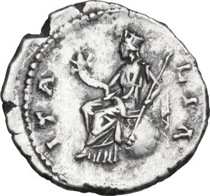 reverse: Antoninus Pius (138-161). AR Denarius, 141-143