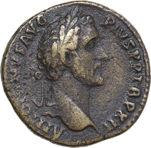 obverse: Antoninus Pius (138-161). AE Sestertius, Rome mint, 148-149 AD