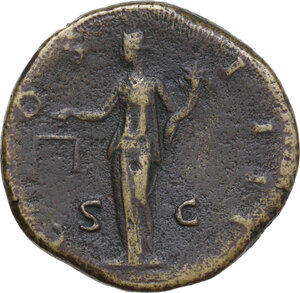 reverse: Antoninus Pius (138-161). AE Sestertius, Rome mint, 148-149 AD