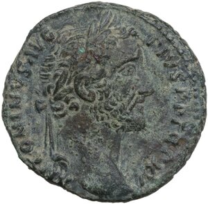 obverse: Antoninus Pius (138-161). AE As