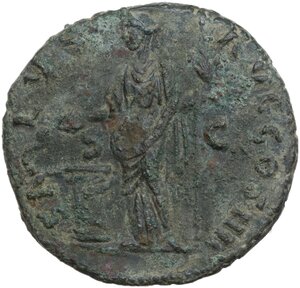 reverse: Antoninus Pius (138-161). AE As