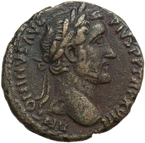 obverse: Antoninus Pius (138-161).. AE As, 153-154