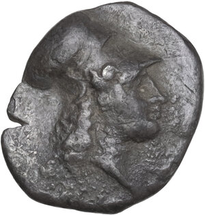 obverse: Southern Lucania, Metapontum. AR Diobol, c. 325-275 BC