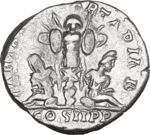 reverse: Septimius Severus (193-211).. AR Denarius, Roma mint, c. 195 AD