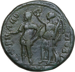 reverse: Caracalla (198-217).. AE 26 mm, Thrace, Hadrianopolis mint, 198-217
