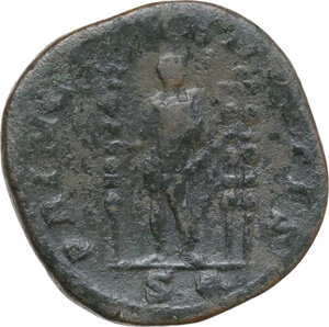 reverse: Diadumenian (217-218).. AE Sestertius, Rome mint