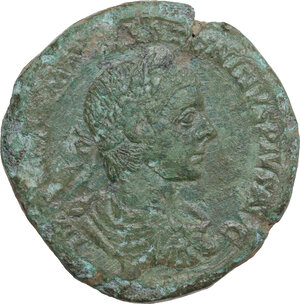 obverse: Elagabalus (218-222).. AE Sestertius, Rome mint, 219 AD