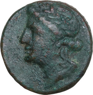 obverse: Southern Lucania, Thurium. AE 16 mm, 280-270 BC