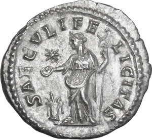 reverse: Julia Maesa (died 225 AD).. AR Denarius, Rome mint, 218-224/5