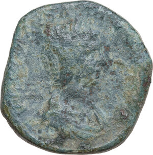 obverse: Julia Maesa (died 225 AD).. AE Sestertius, Rome mint, 218-222