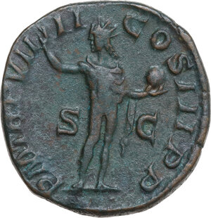 reverse: Severus Alexander (222-235).. AE Sestertius, Rome mint, 230 AD