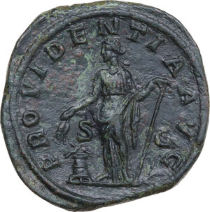 reverse: Severus Alexander (222-235).. AE Sestertius, Rome mint, 231 AD