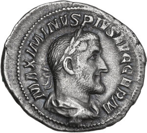 obverse: Maximinus I (235-238).. AR Denarius, Rome mint, 236-238