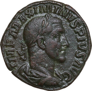 obverse: Maximinus I (235-238).. AE Sestertius, 235-236