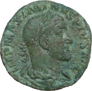 obverse: Maximinus I (235-238).. AE Sestertius, Rome mint, 235-236