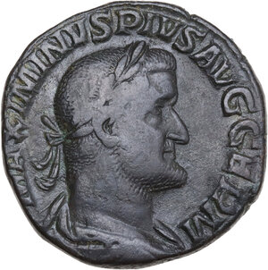 obverse: Maximinus I (235-238).. AE Sestertius, Rome mint, 236-238