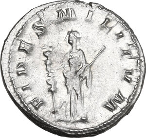 reverse: Gordian III (238-244).. AR Antoninianus, Rome mint, 238-239