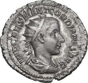 obverse: Gordian III (238-244).. AR Antoninianus