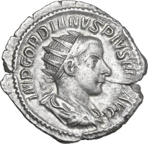 obverse: Gordian III (238-244).. AR Antoninianus, 241-243